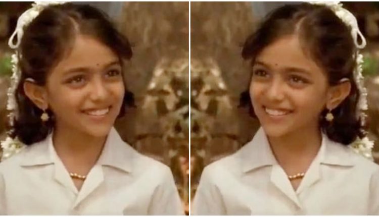 nithya menon childhood photo