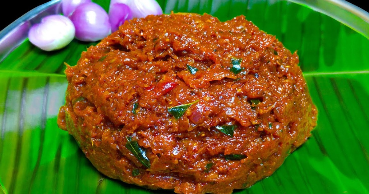 Tasty Ulli-Mulaku-Chammanthi Recipe malayalam