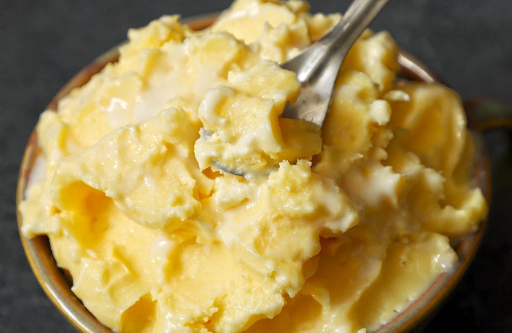 Homemade butter recipe