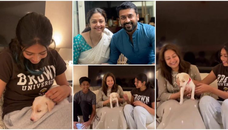 Jyothika share a photo with her daughter and son