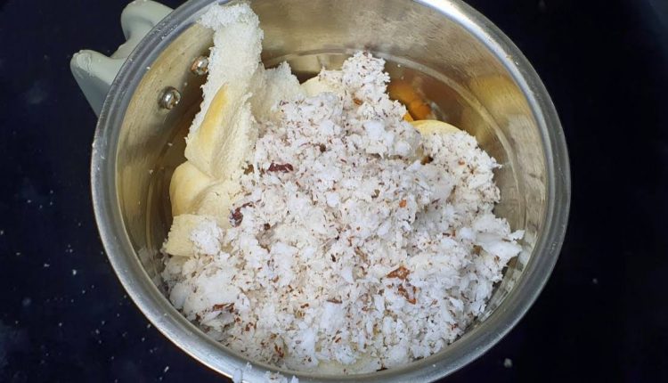 Bread and Coconut Recipe in malayalam