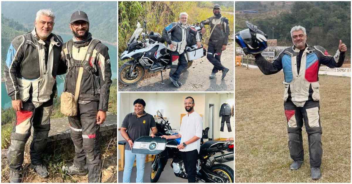Actor Ajith gifts bmw super bike to fellow motorcyclist latest malayalam news