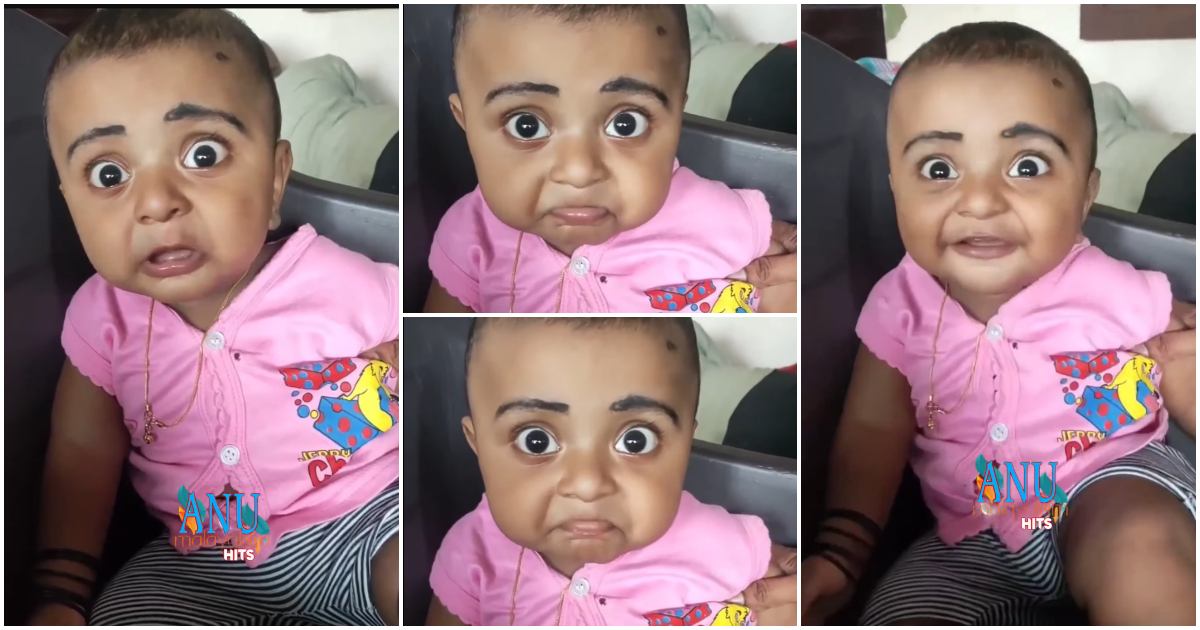 Cute expressions of a baby kids funny trending videos viral