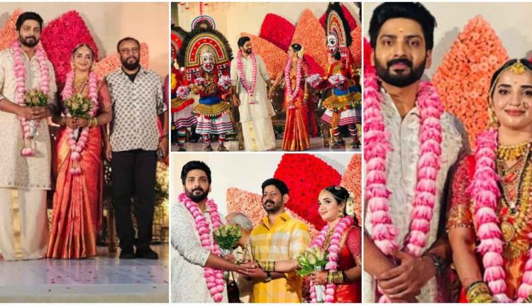 Malavika Krishnadas and Thejus Jyothi wedding latest malayalam news