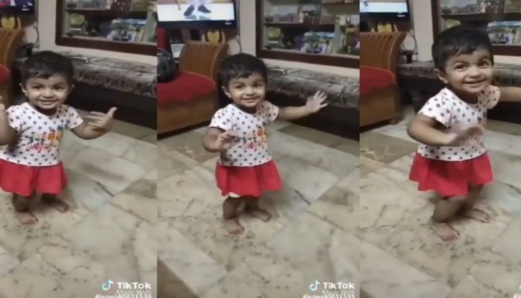 Cute smiling baby dance video viral