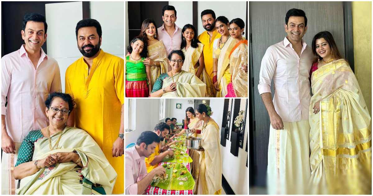 Prithviraj Sukumaran And Family latest photo goes viral