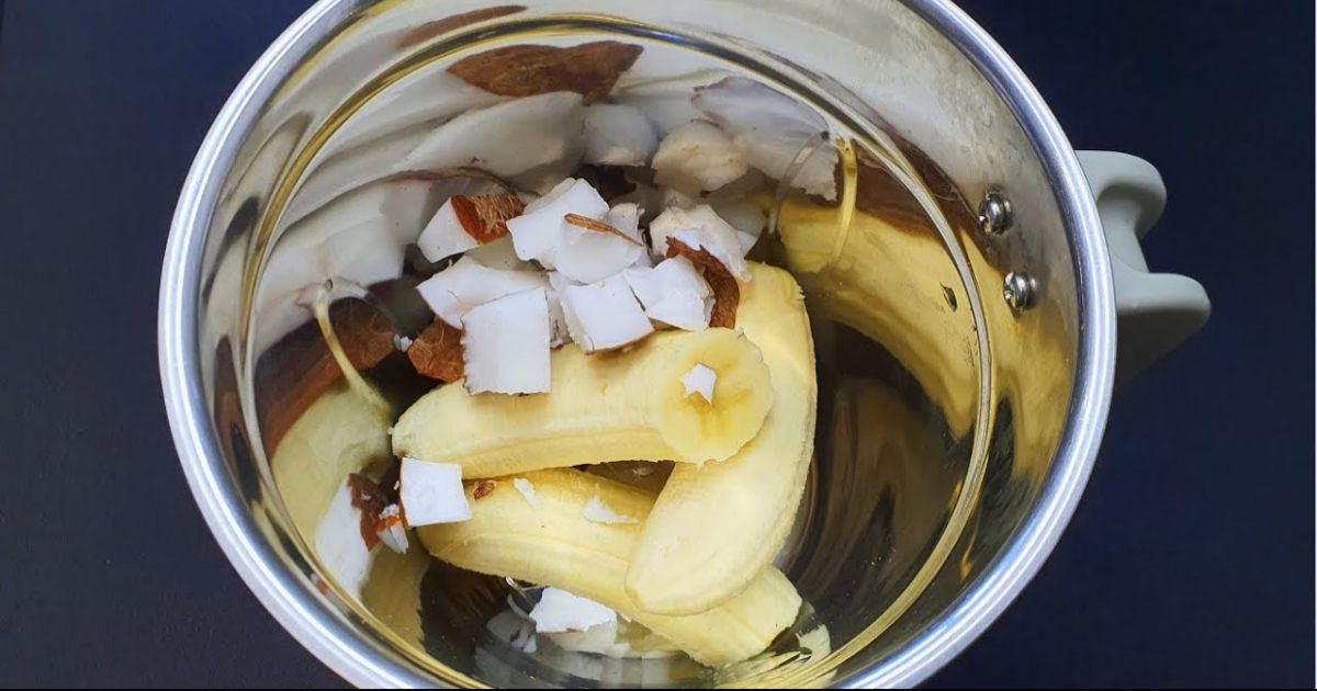 Coconut Banana Snack