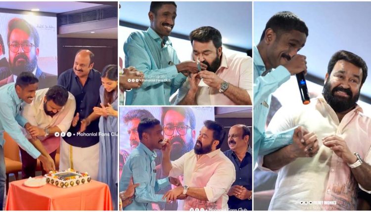 Mohanlal’s blind Fan Moment Goes Viral