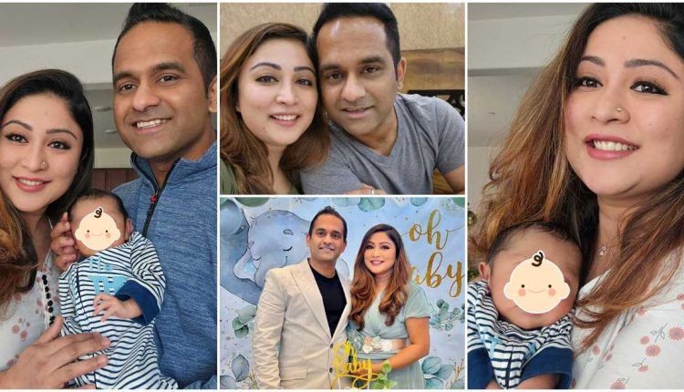 Archanaa Suseelan introduce her son