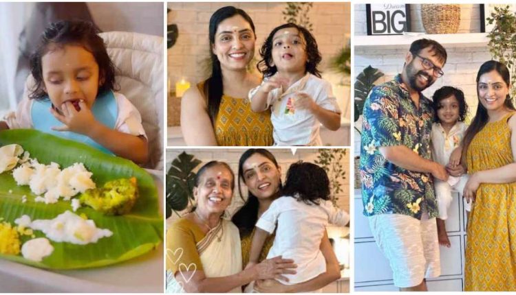 ArunGopan Son Aaryan Gopan Birthday Celebration