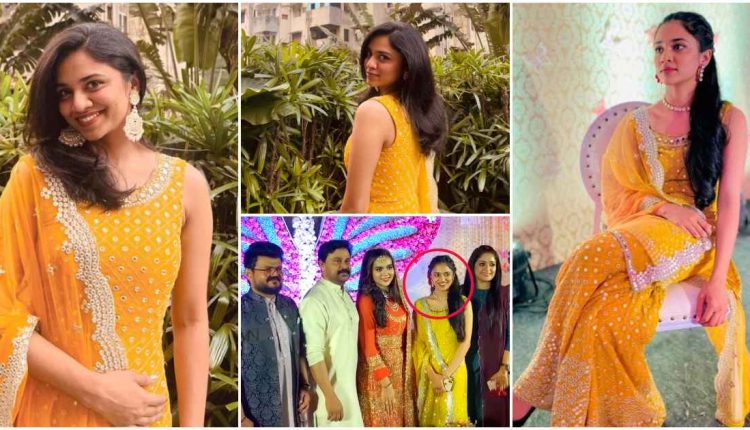 Meenakshi Dileep In Yellow Salwar Latest Photo