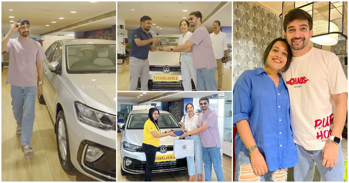 Sreejith Vijay Bought New Volkswagen Car video