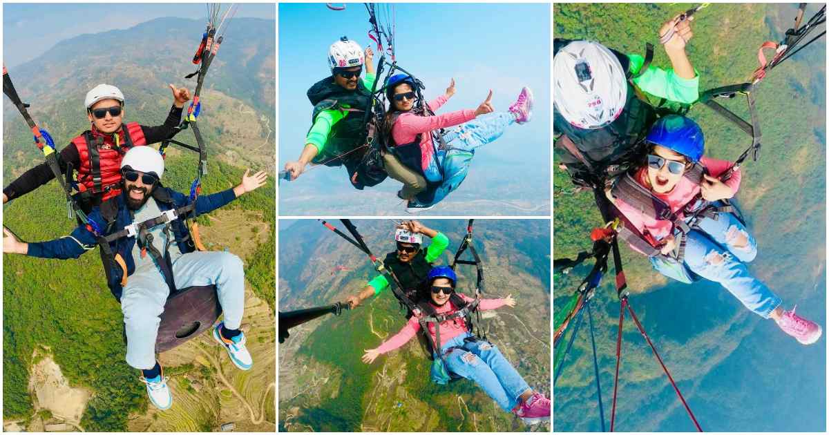 GP Gopika Paragliding goes viral