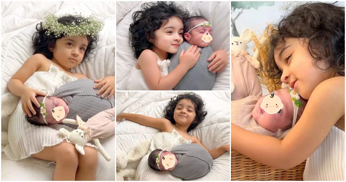 Nitara’s First Photoshoot With Baby Nila And Srinish Aravind Video