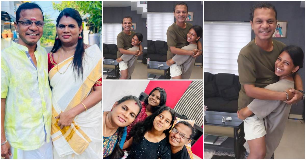 Dharmajan share a photo of his daughter carrying him viral