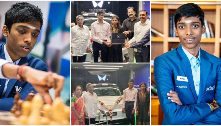 Indian chess grand master Praggnanandhaa bought New Mahindra XUV 400