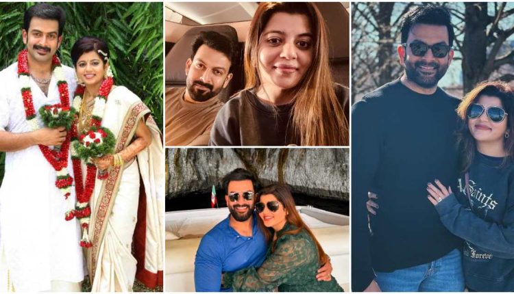 Prithviraj And Supriyamenon 13th Wedding Anniversary post