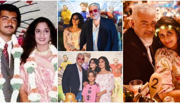 Ajith Shalini 24 wedding anniversary