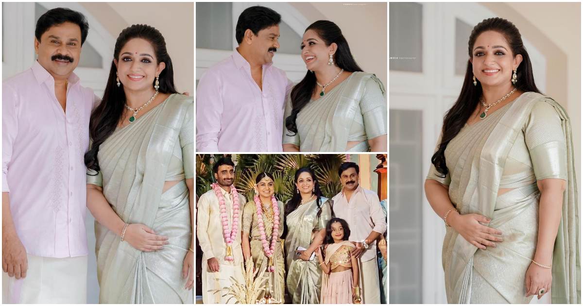 Dileep kavya Madhavan at meera nandhan's wedding