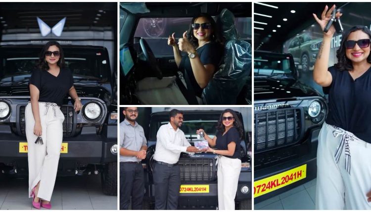 Lakshmi Nakshathra bought Mahindra THAR