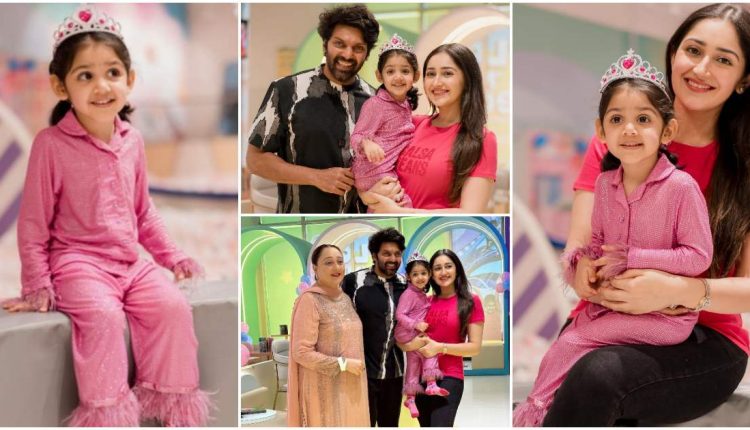 Actor Arya And Sayyeshaa Baby Ariana Birthday Celebration