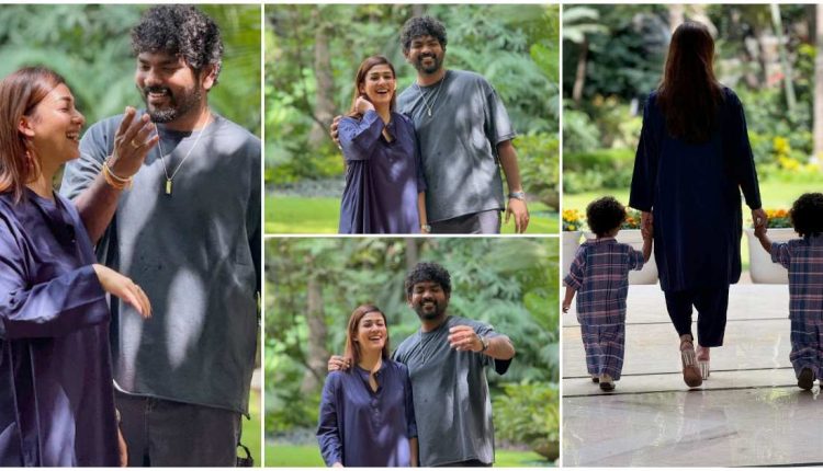 Nayanthara share new happiness with family