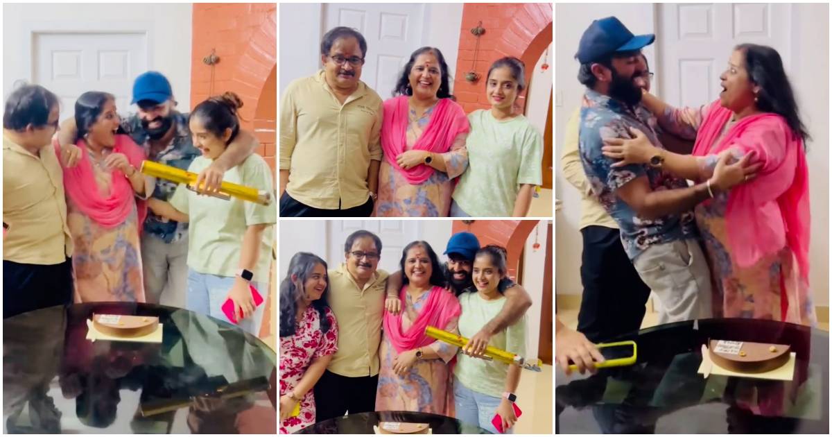 GP Surprises Gopika Anil’s Mother for Her Birthday