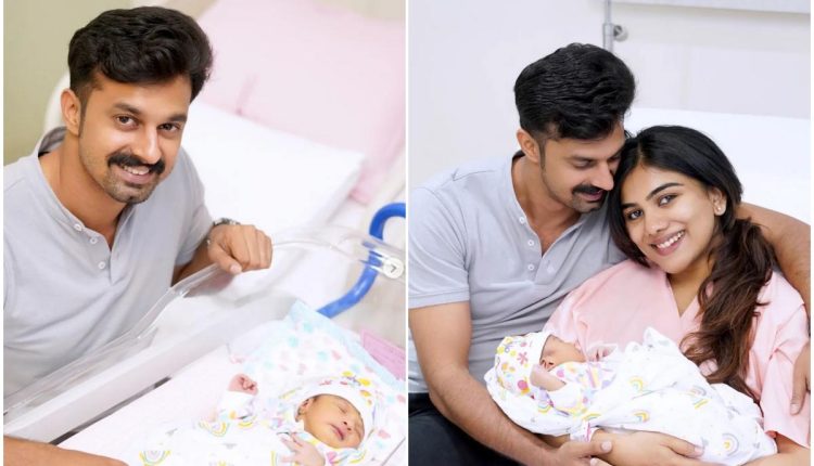 Shaheen-Sidhique-And-Amrutha-Das-Introduce-Their-baby